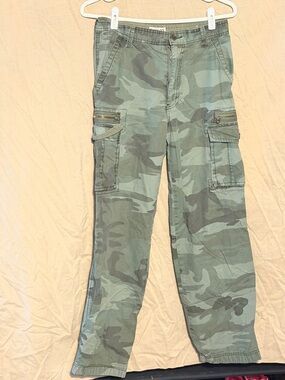 Magellan Outdoors Kids Camo Cargo Pants - Green